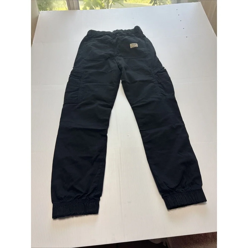Wrangler Boys Five Star Gamer Cargo Jogger Pants Black NWT Size 14 Slim